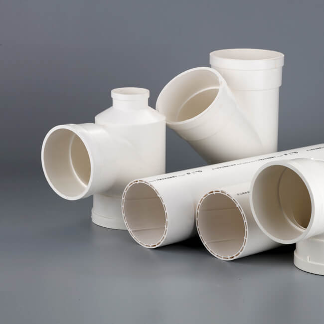 蘭塔管道、產(chǎn)品中心、PVC-U中空螺旋消音管材